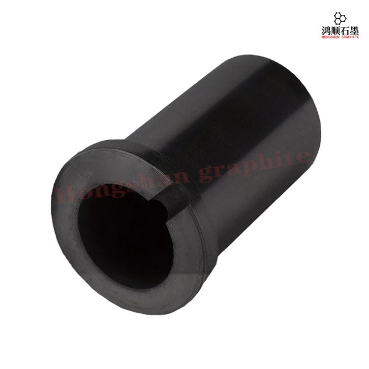 Small Straight High-purity Graphite Crucible For Melting Gold And Silver