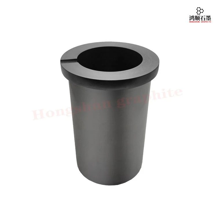 Small Straight High-purity Graphite Crucible For Melting Gold And Silver